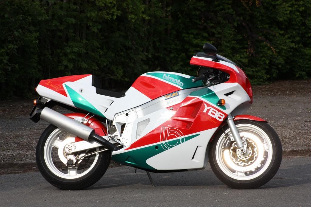 Bimota Forum :: View topic - Differences in YB8 bodywork